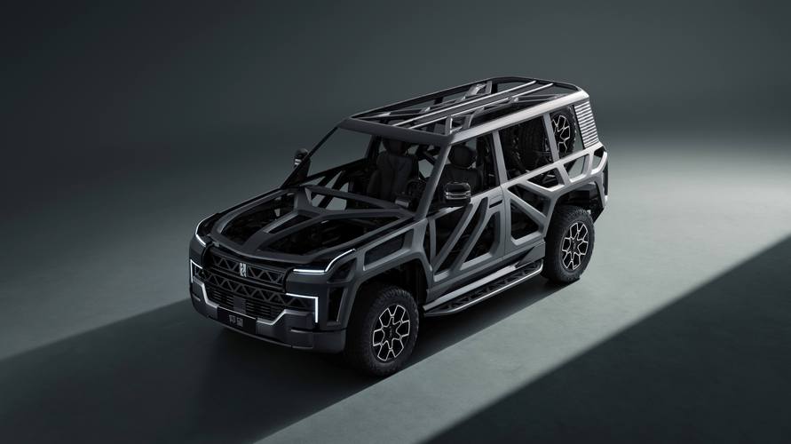 广州106仰望U8硬派越野的科技魅力，国能汽车对传统燃油车市场的冲击